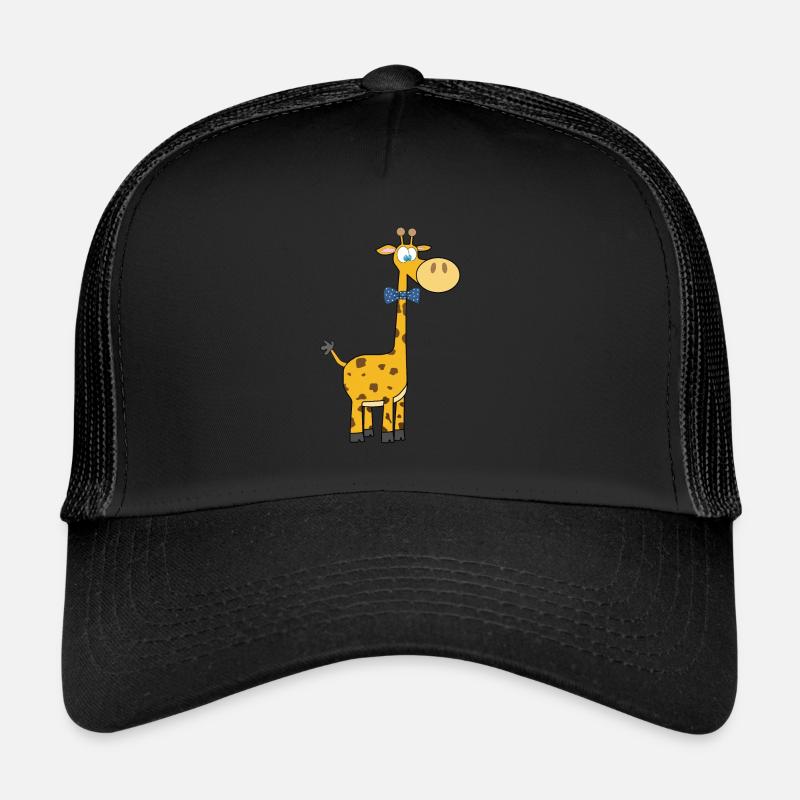 Giraffe in bow tie Trucker Cap