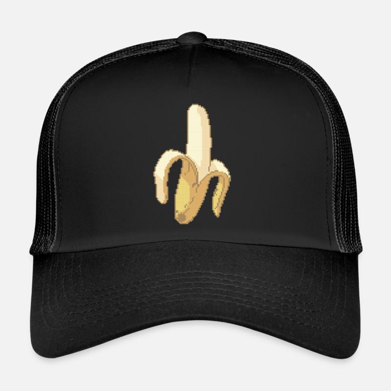 Platano Pixel-Art Casquette trucker 