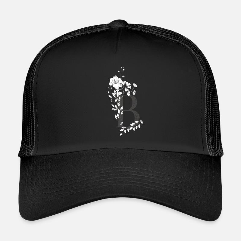 Letter B Trucker Cap