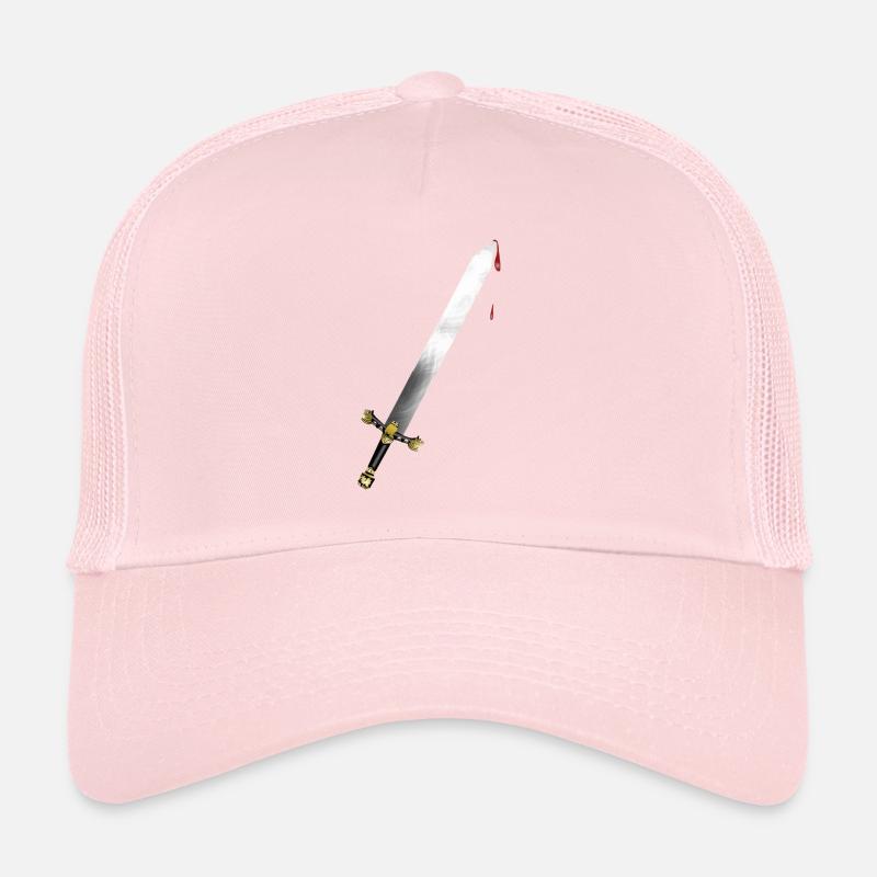 Schwert mit Blut Trucker Cap