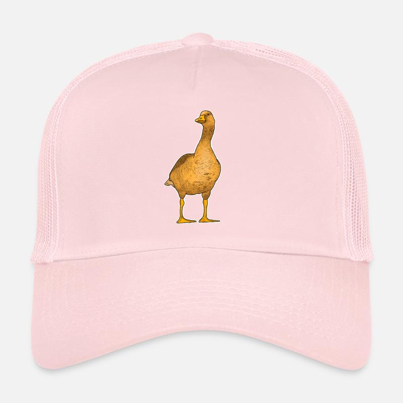 Orange goose Trucker Cap