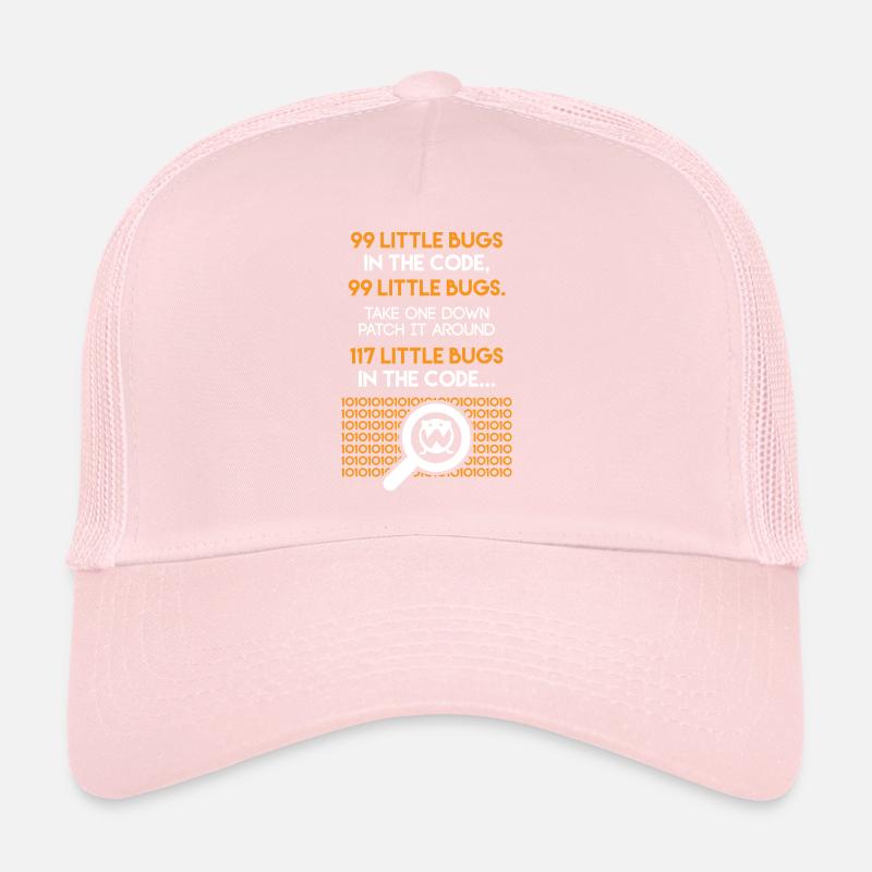 99 kleine Fehler im Code Funny Coding Trucker Cap