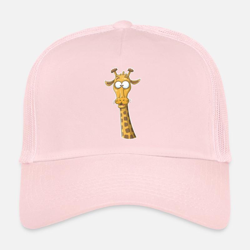Funny giraffe Trucker Cap