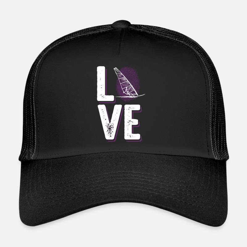 liebe windsurfen Trucker Cap