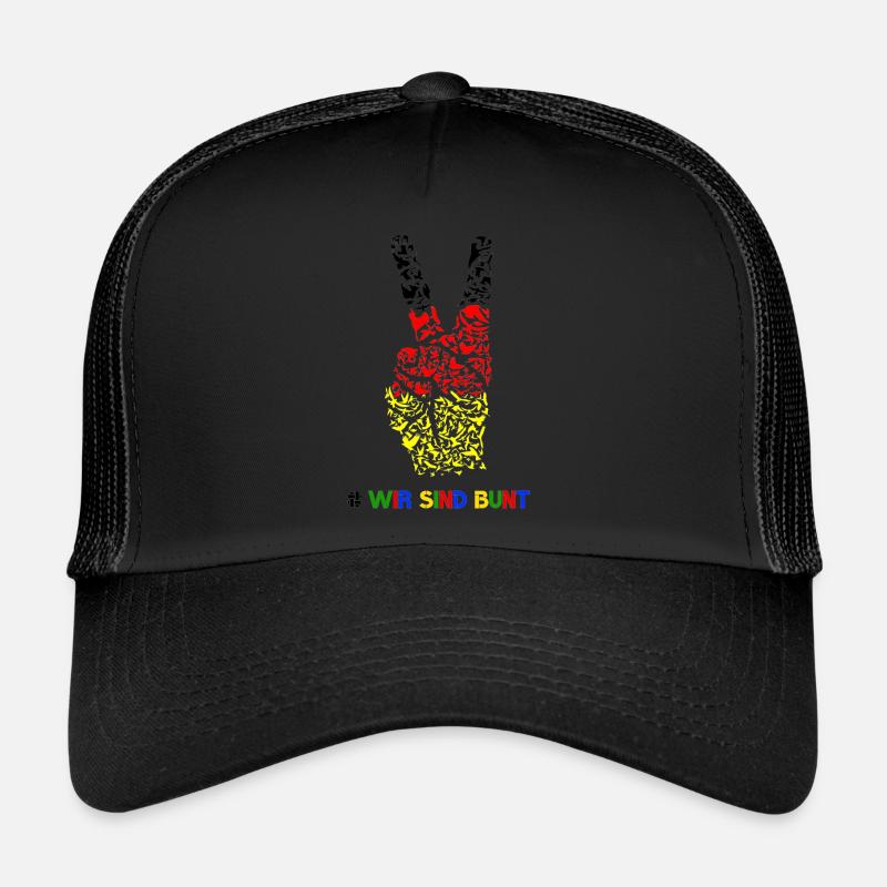 Nous sommes colorés Casquette trucker 