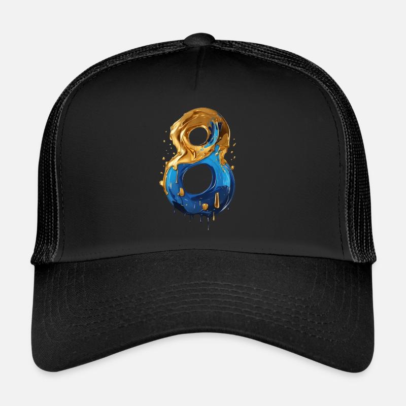 NR. 8 NUMMER 8 COOL 8. GEBURTSTAG Trucker Cap