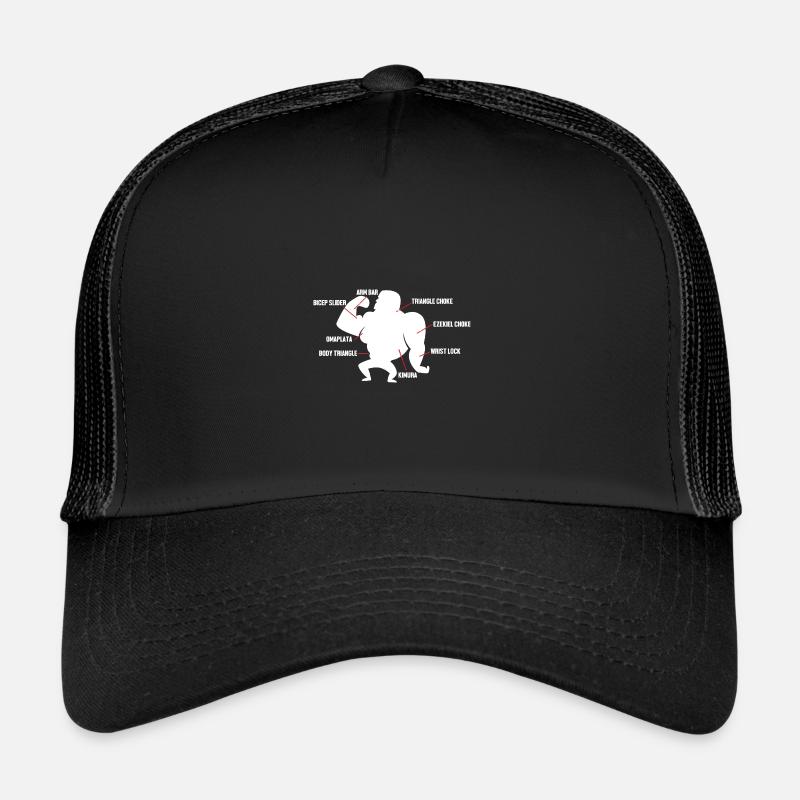 Jiu Jitsu Self Defense Trucker Cap