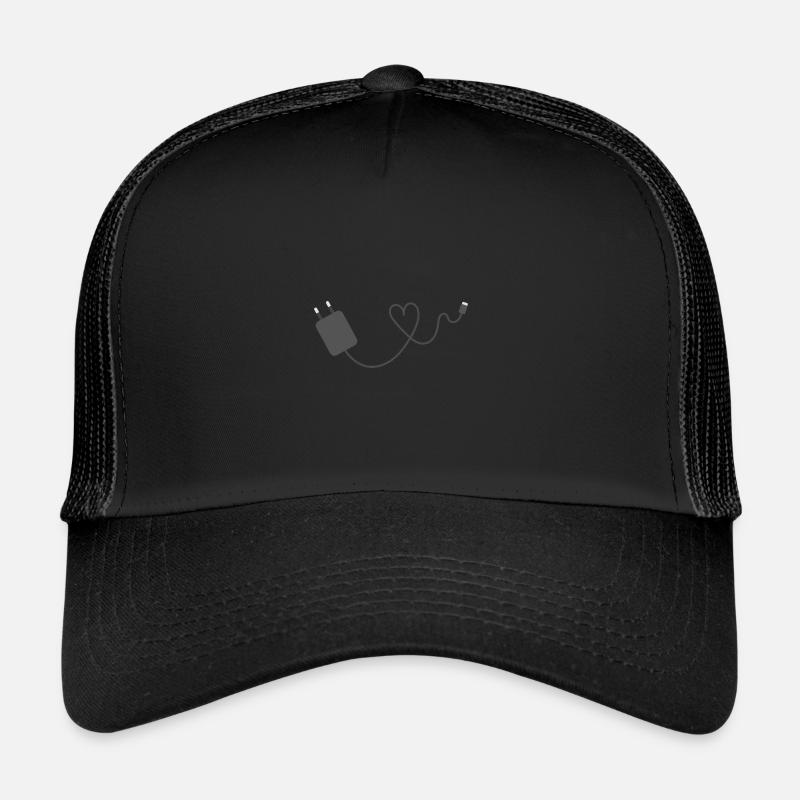 Cœur DeChar câble Smartphone Casquette trucker 