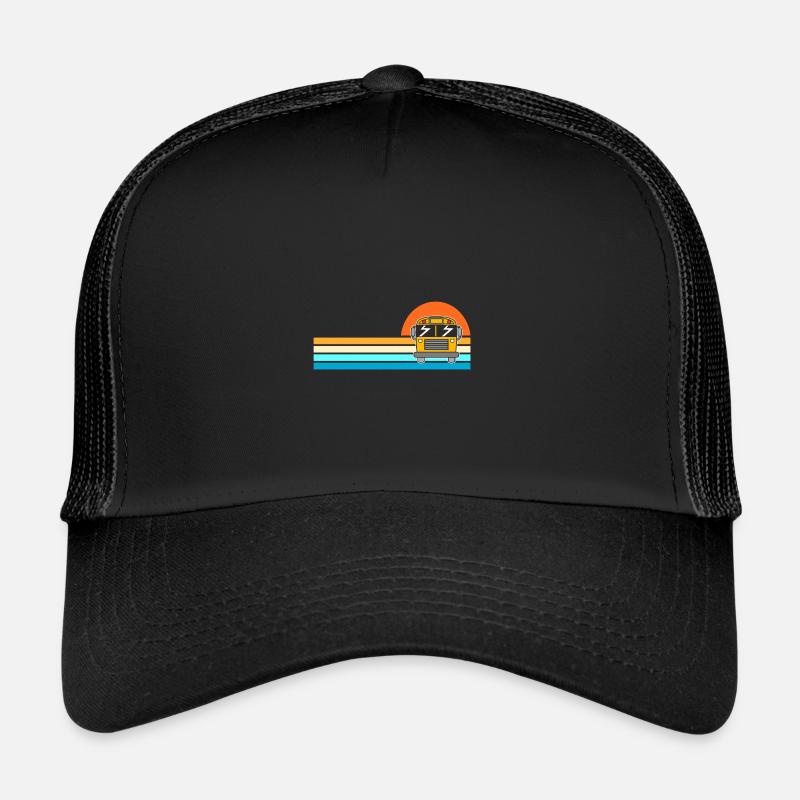 School Bus Driver School Bus Trucker Cap