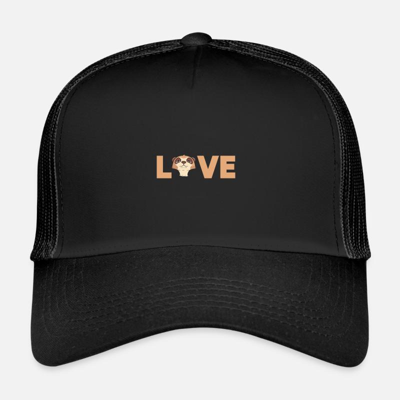 Erdmännchen - Trucker Cap - Schwarz/Schwarz