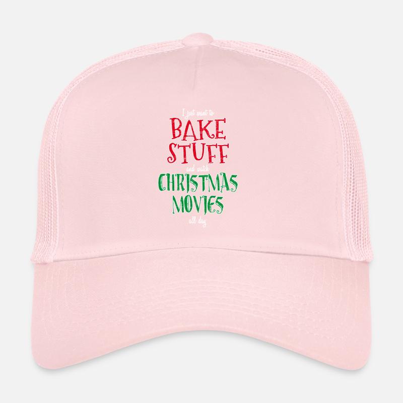 Bake Stuff Watch Filme Weihnachtskuchen Back Geschenk Trucker Cap