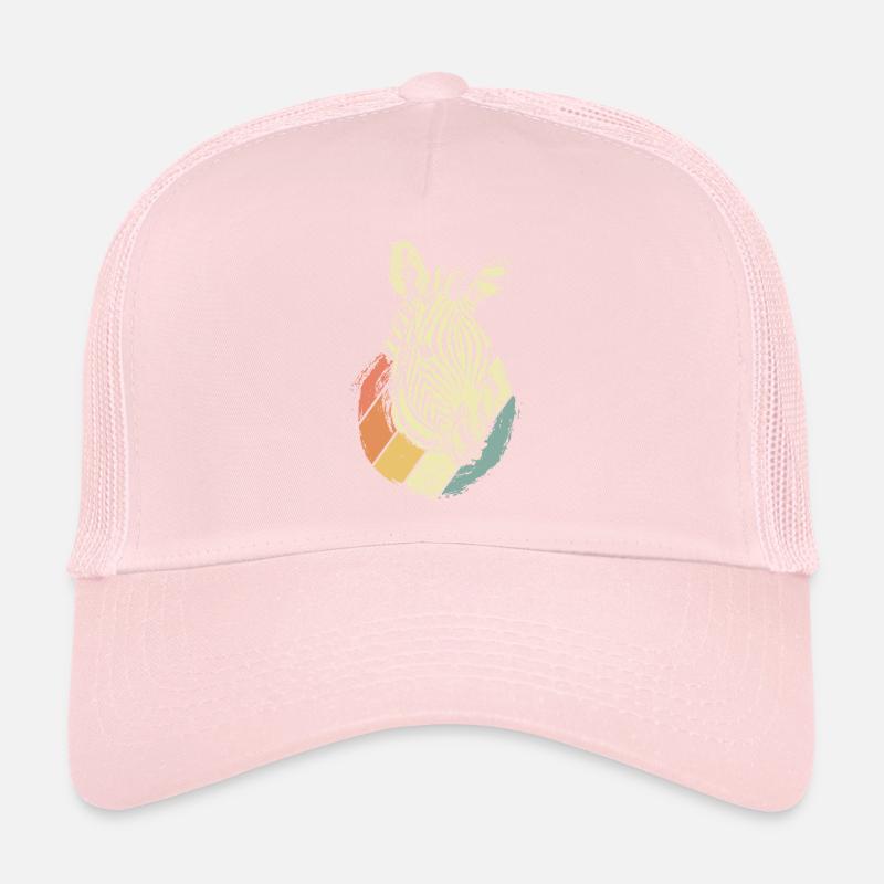 Tête de Zebra Casquette trucker 