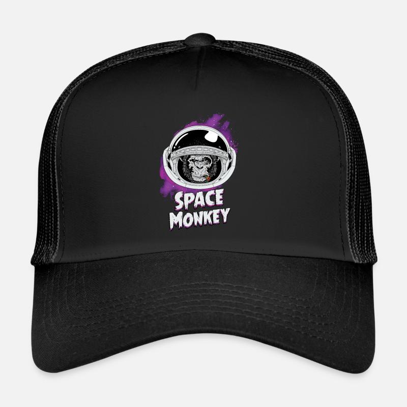 Singe de l'espace vintage Casquette trucker 