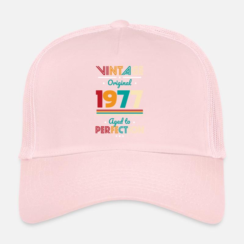 45th Birthday - Vintage 1977 - Original Trucker Cap