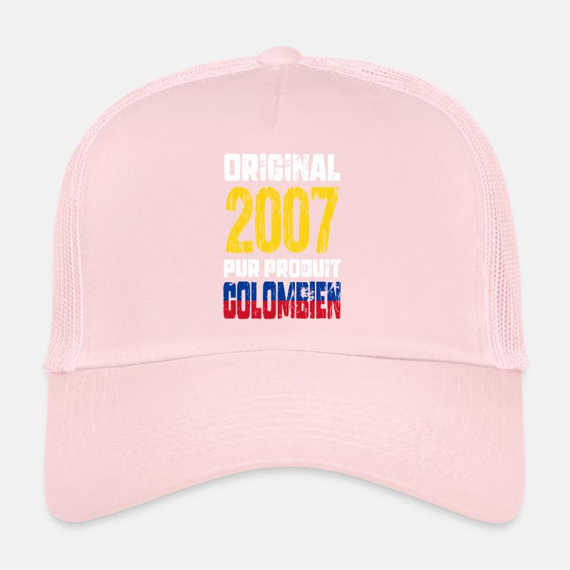 18th Birthday - Original - 2007 - Colombian Trucker Cap