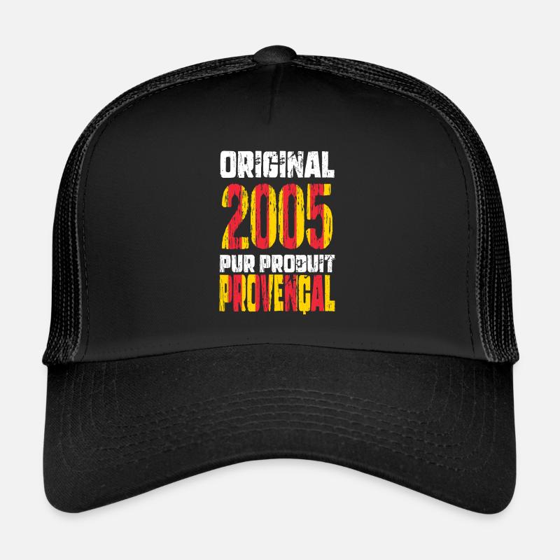 Anniversaire 20 ans - Original 2005 - Provençal Casquette trucker 