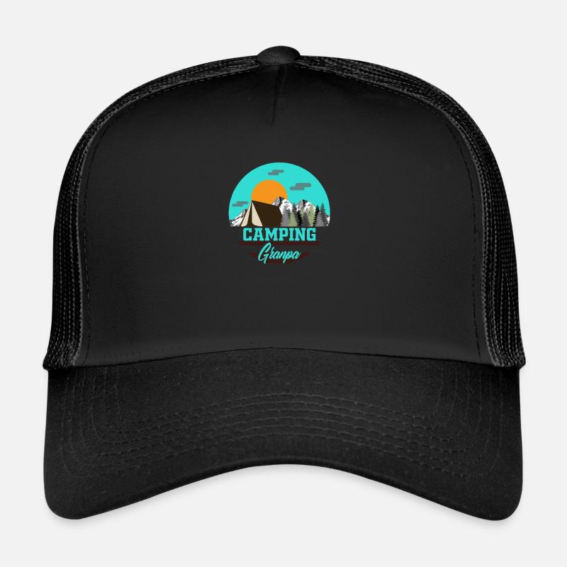 Camping Papy Casquette trucker 