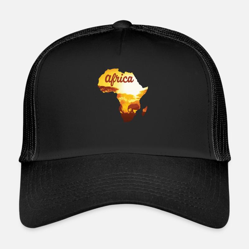 Afrique Eléphant Casquette trucker 