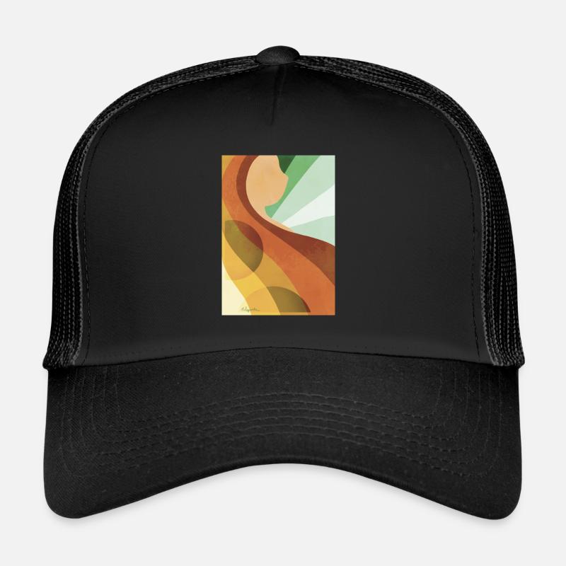 Vintage-Frau Trucker Cap