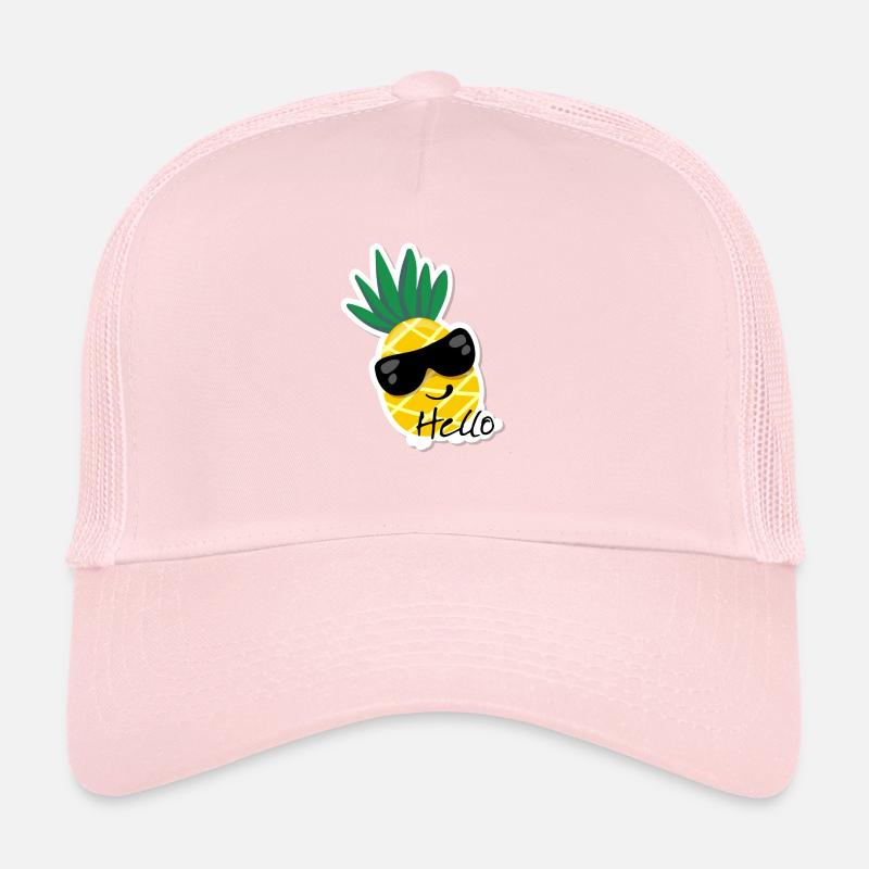 Hello Pineapple Trucker Cap