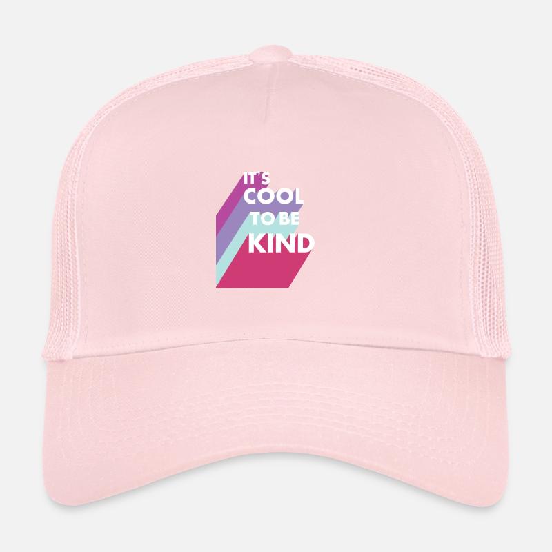 C'est cool d'être gentil Casquette trucker 