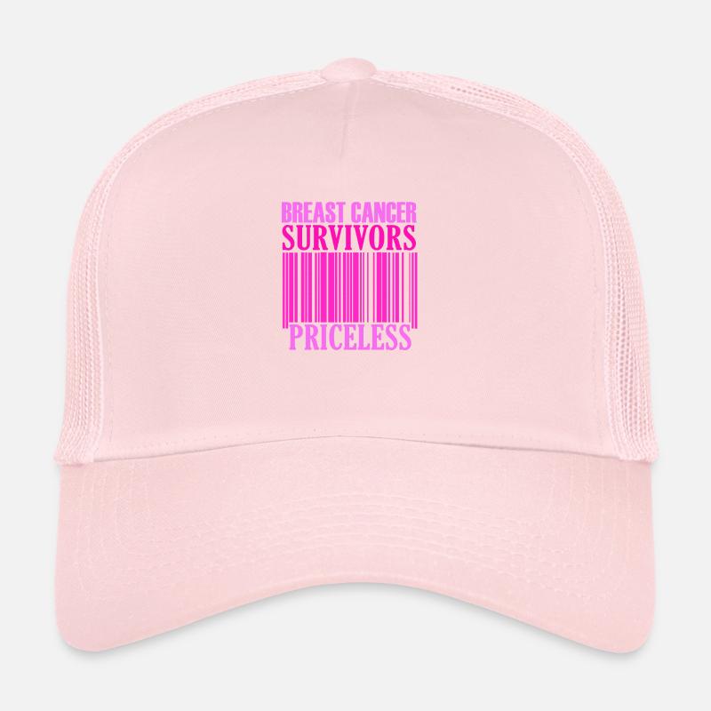 Unbezahlbares Brustkrebsbewusstsein Trucker Cap