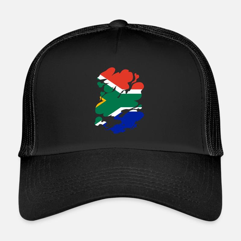 Afrique du Sud Drapeau Afrique Afrique Afrique du Sud Casquette trucker 