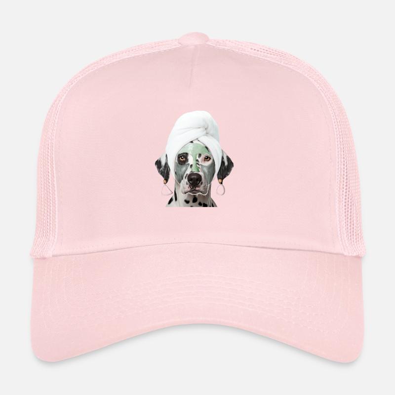 Wellness Dalmatian Trucker Cap