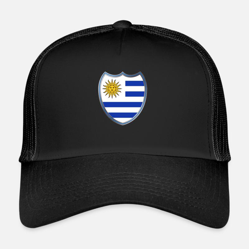 Uruguay (Wappen) Trucker Cap