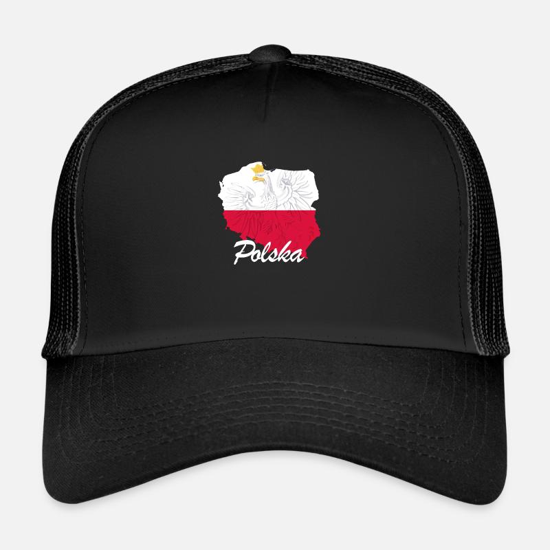 Pologne cadeau Pologne drapeau Pologne Casquette trucker 