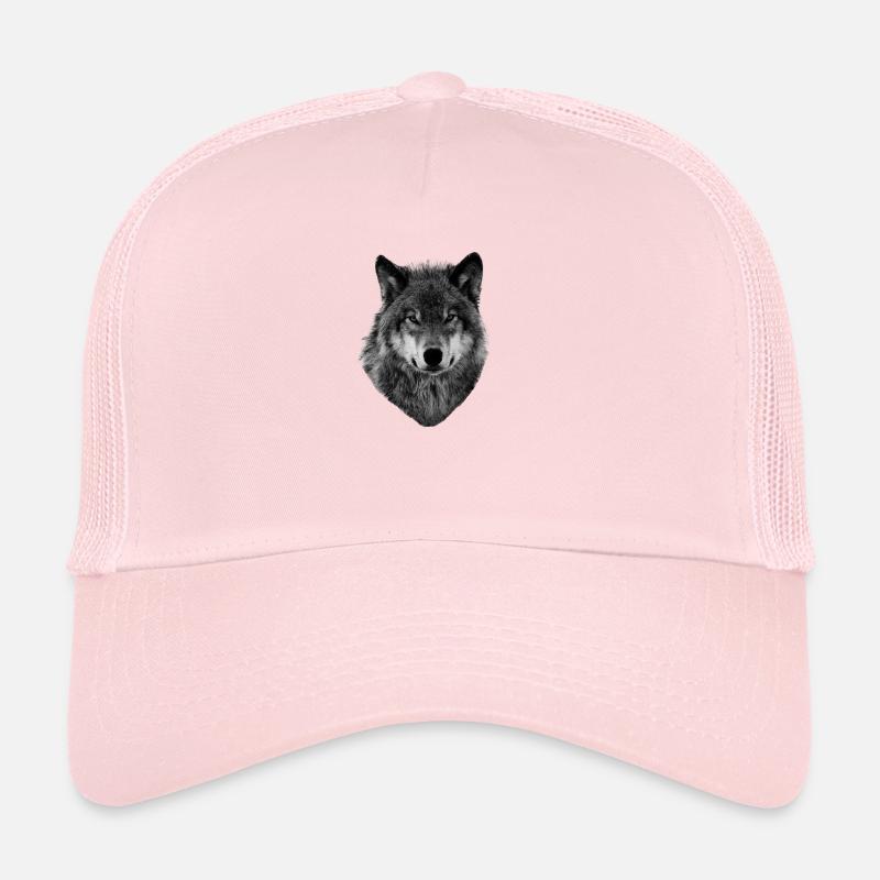 Angry Wolf Trucker Cap