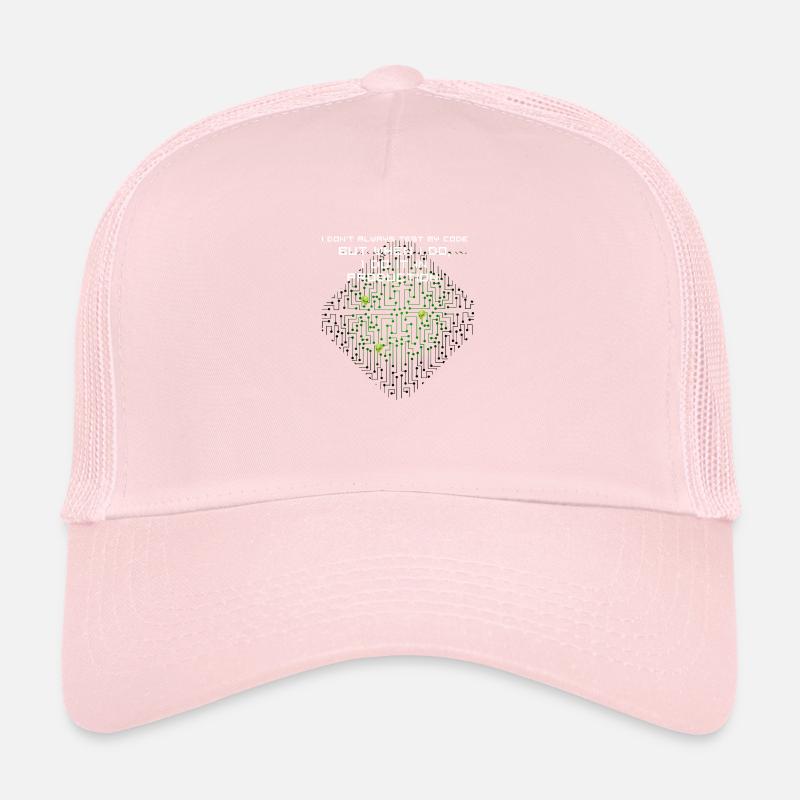 test code nerd joke proverbe pc programmeur geek i Casquette trucker 