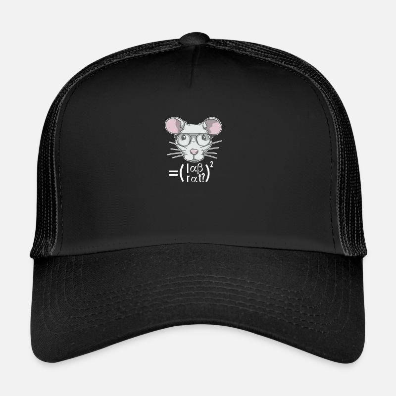 Lab Rat Science Scientist Technicien de laboratoire Casquette trucker 