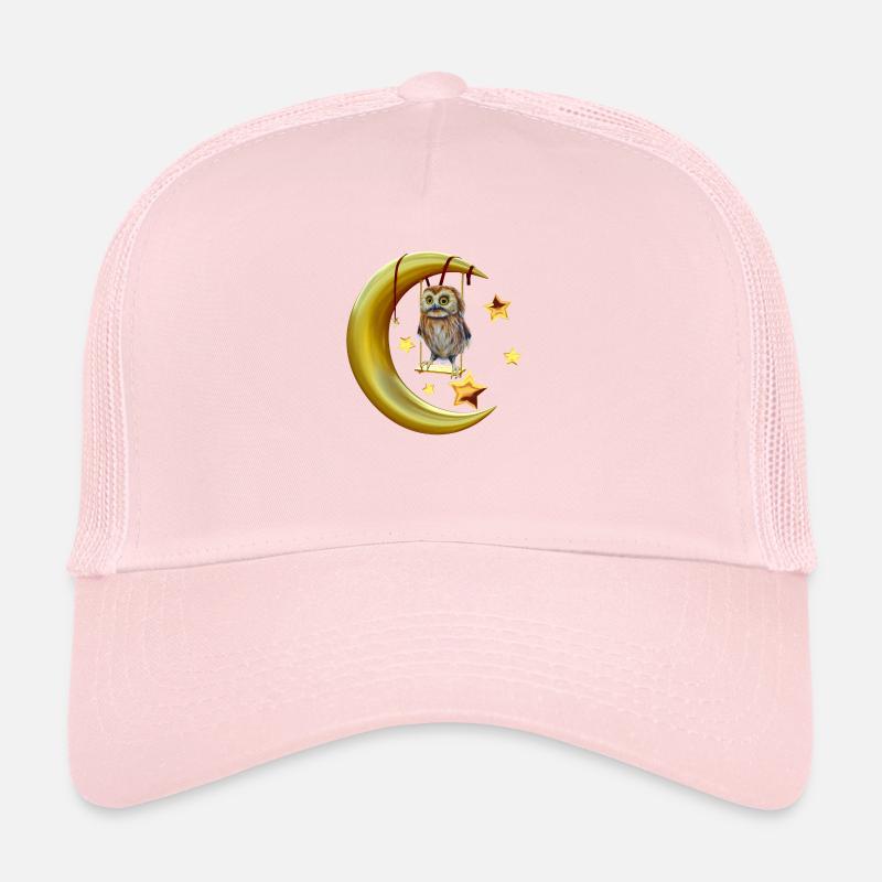 Chouette lunaire Casquette trucker 