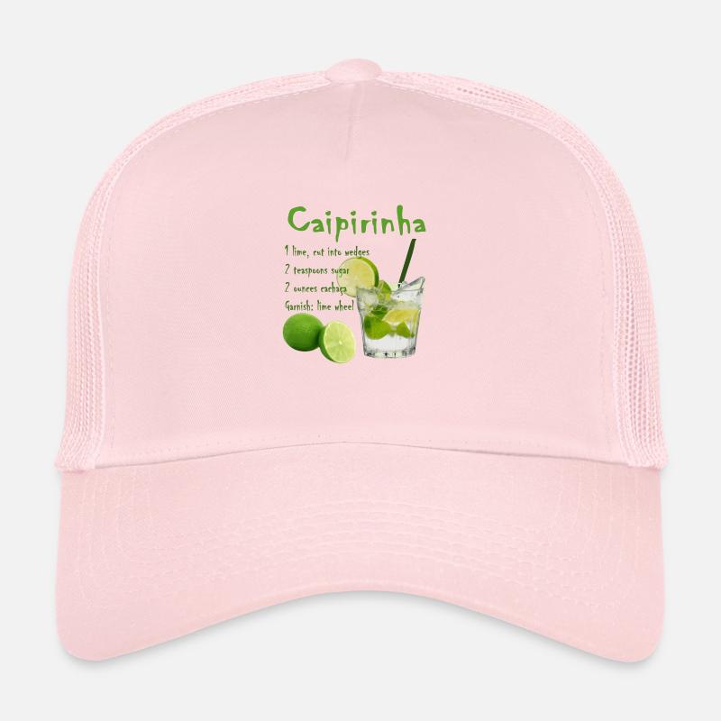 Cocktail Caipirinha Casquette trucker 