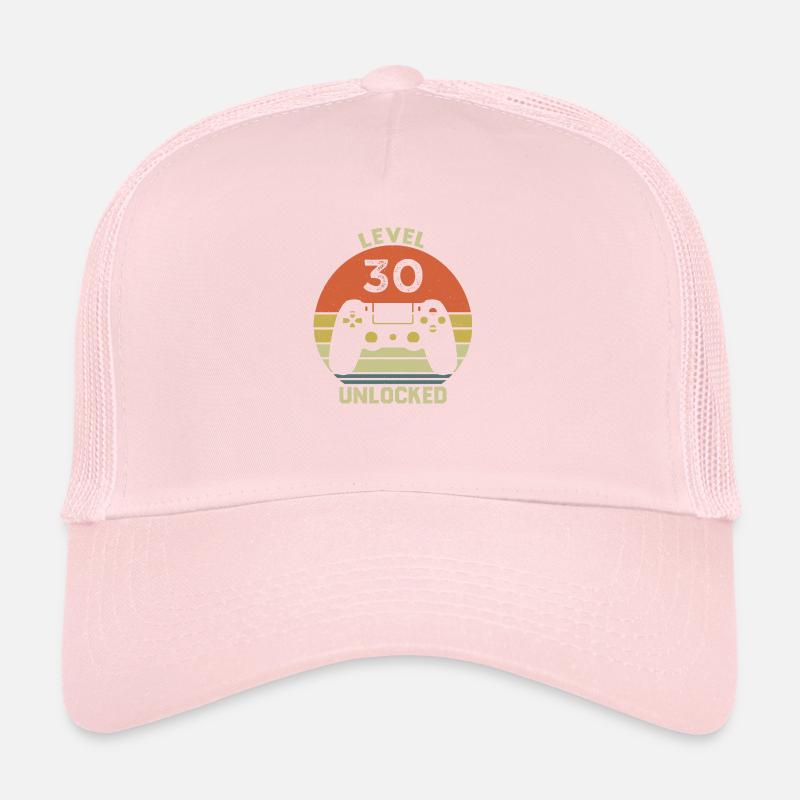 Level 30 Unlocked 30 Ans Anniversaire Cadeau Casquette trucker 