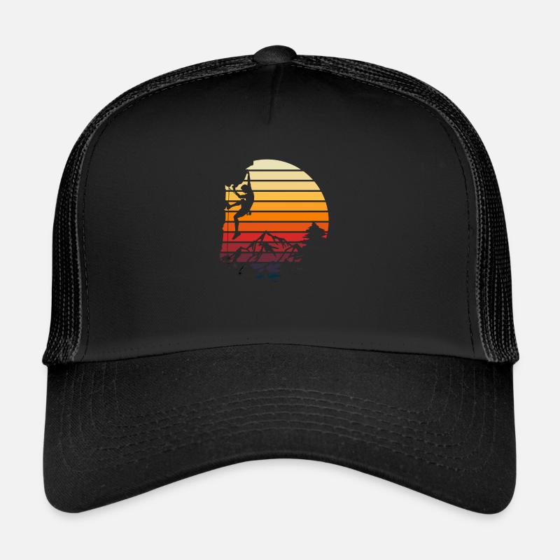 Vintage Rappel Rock Climbing Trucker Cap
