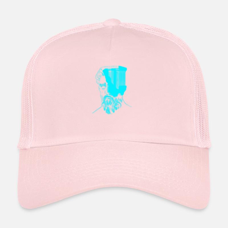 Blurry Sculpture Trucker Cap