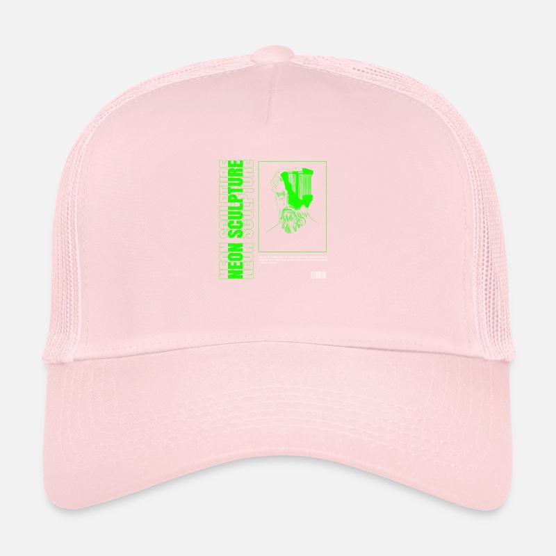 Neon Sculpture Trucker Cap