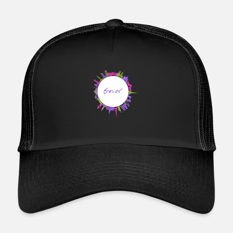 Monuments de voyage Casquette trucker 