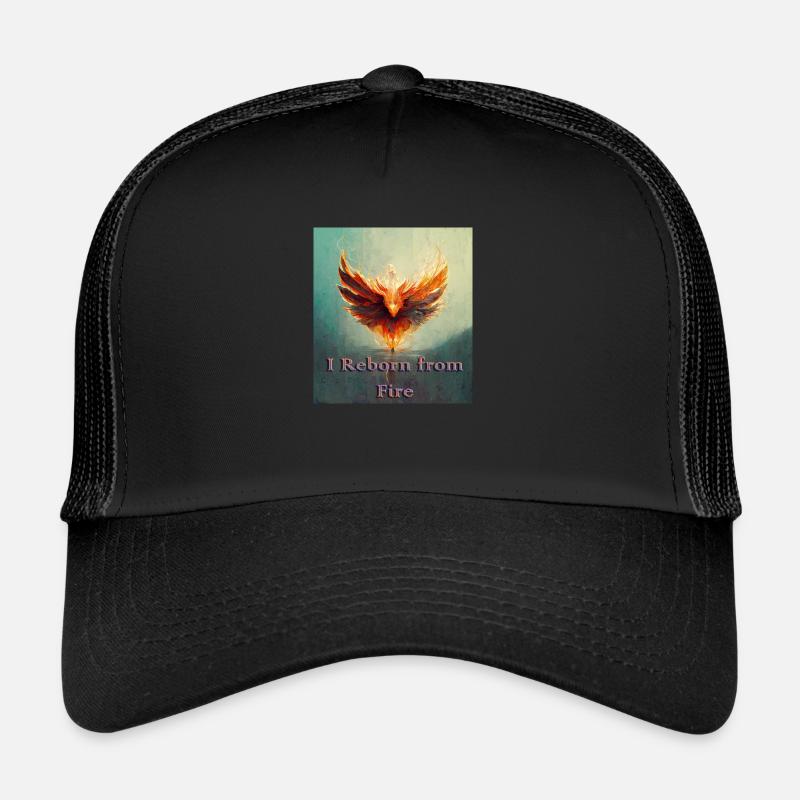 reborn phoenix Trucker Cap