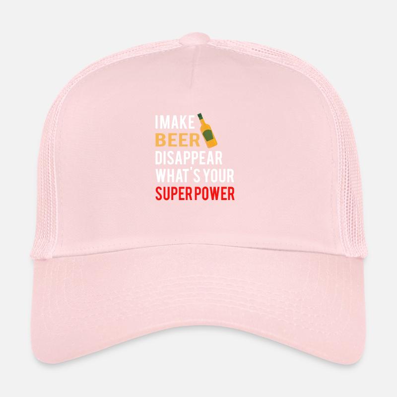 Bière Vin Whisky Schnaps Alcool Casquette trucker 