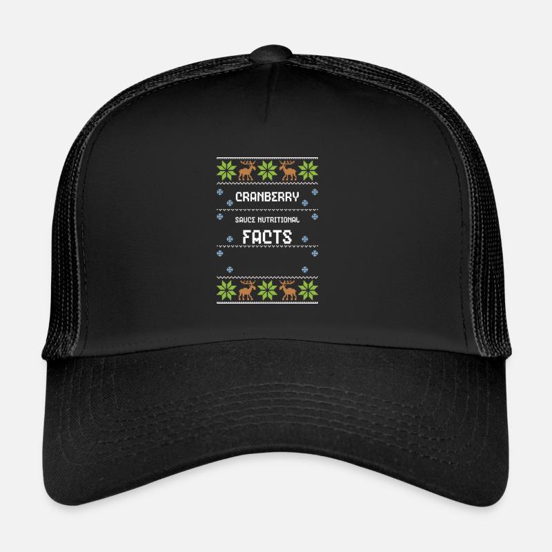 Cranberry Sauce Nutritional Facts Trucker Cap