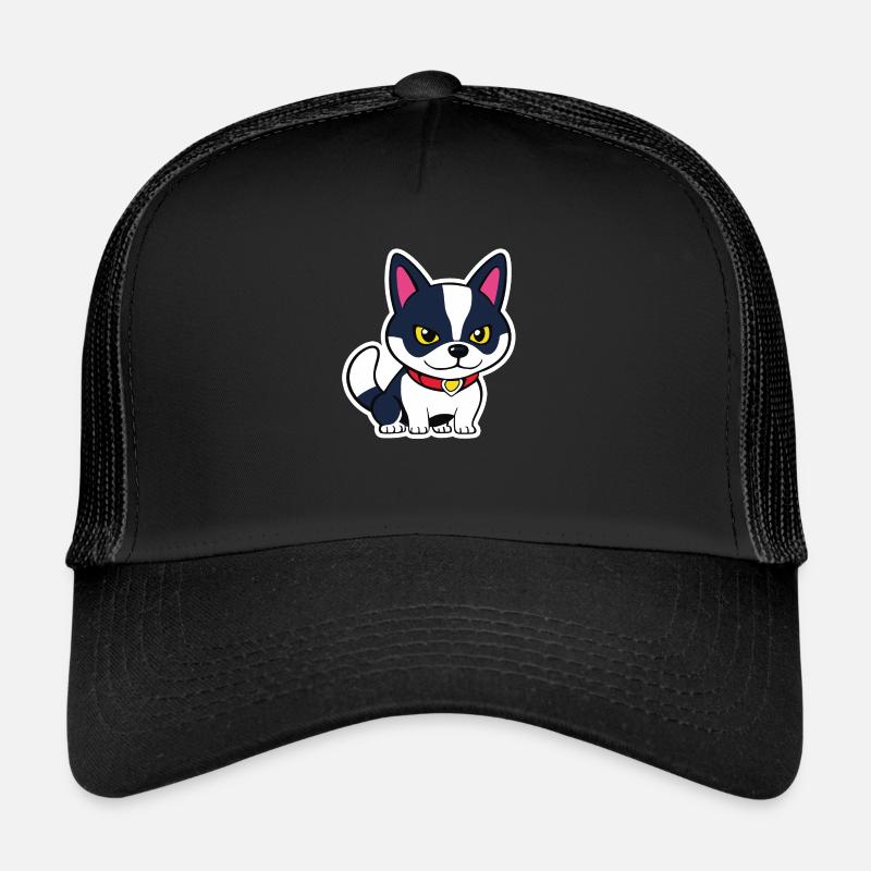 Little Dog Outlined Trucker Cap