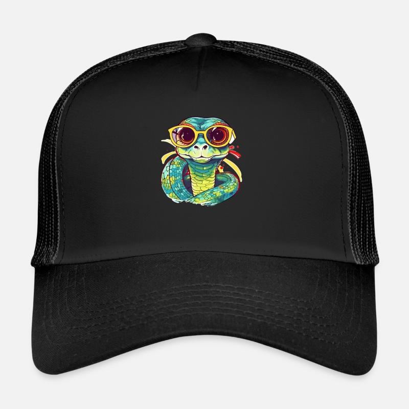 Sna die Brillenschlange Trucker Cap