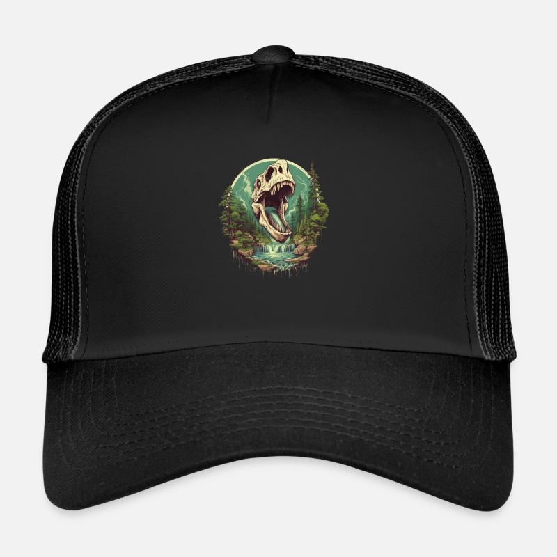 Dinosaurier Dino Fossil Carnivor Herbivor T-Rex Trucker Cap