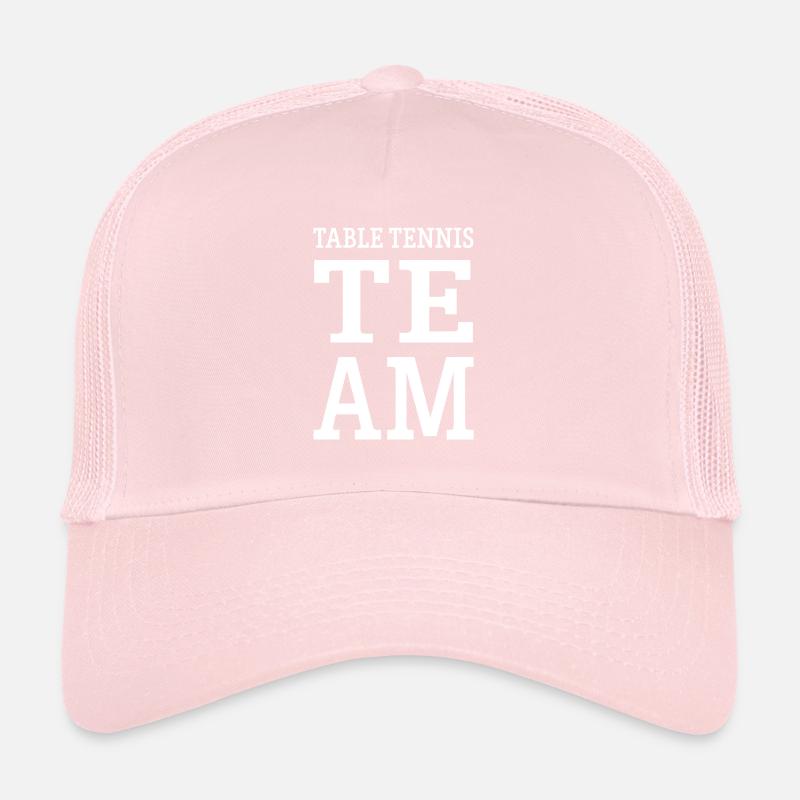 Équipe de tennis de table Casquette trucker 