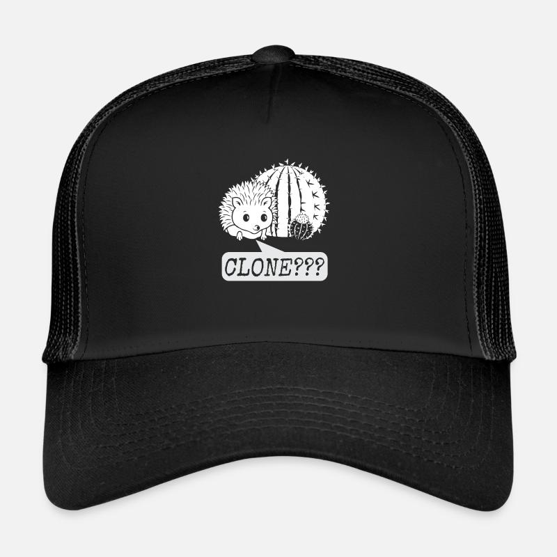 Igel Geschenkidee Kaktus Design Humor Klon Trucker Cap