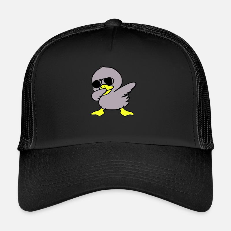 Duck Dabbing Sunglasses Trucker Cap