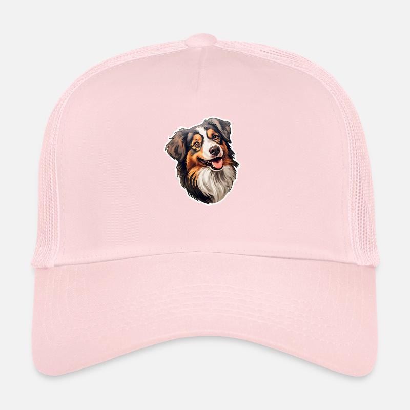 Berger australien fidèle Casquette trucker 